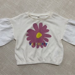 【3枚セット】ベビー・キッズ 長袖トップス ＆ 袴ロンパースの画像