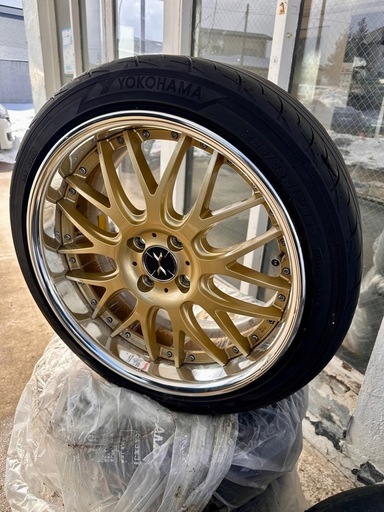 205/45R17 アルミホイール4本セットYOKOHAMA