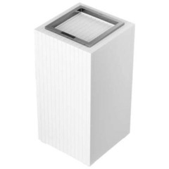 【新品未使用】自動ゴミ箱 ZitA SQUARE（ジータ スクエア）ホワイト
の画像