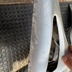 外装セット　スズキ　レッツ5 CA47A シルバー　お引き取り可能な方の画像