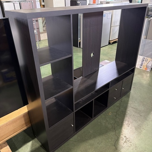テレビ台　テレビボード　AVボード　茶色　ブラウン　収納棚　収納家具　IKEA イケア