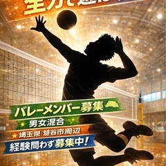 【16:00〜やりますよ！？】バレーメンバー募集！！