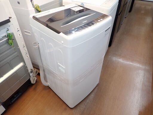 美品 Haier ハイアール 5.5kg 全自動洗濯機 JW-U55HK ホワイト/ブラック 2021年製 洗濯槽分解クリーニング済み 清潔 キレイ!! 3か月の動作保証付