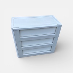 【2個セット】奥行73cm！押し入れぴったり収納ケース（幅38×高22）美品の画像