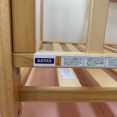 KATOJIベビーベッド ♯ お世話が楽なハイポジション の画像