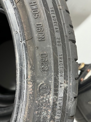 【終了】タイヤ 195/45R17 Continental Contisportcontact5 スイフトスポーツ