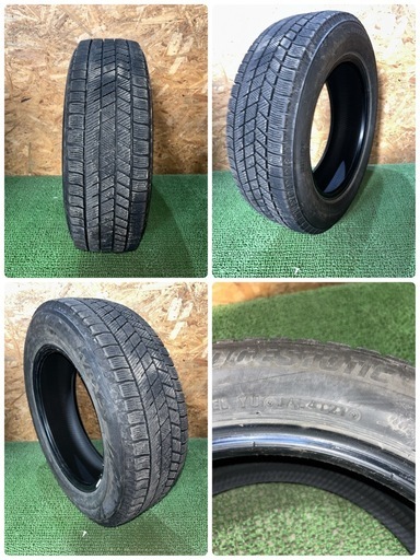 BS VRX3 175/65R15 21年 センター溝8.5 サイド7.5mm