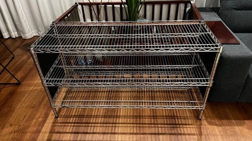 ルミナス スチールラック 120cm x 46cm x 67.5cm