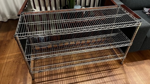 ルミナス スチールラック 120cm x 46cm x 67.5cm