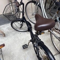 折りたたみ自転車の画像