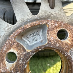 値下げしました！ホンダ N-BOXカスタム（JF3型）純正14インチアルミホイール １本の画像