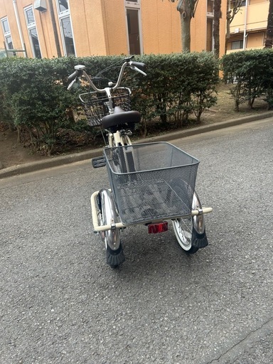 PELTECH(ペルテック) 電動アシスト三輪車 前輪20型/後輪16型 TDR-163L ベージュ