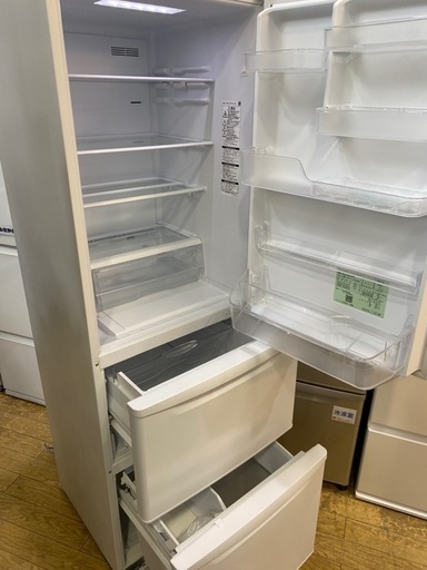 4/4値下げしました?真ん中野菜室?2022年製?Panasonic?3ドア冷蔵庫?パナソニック?365L冷蔵庫?NR-C373C-W