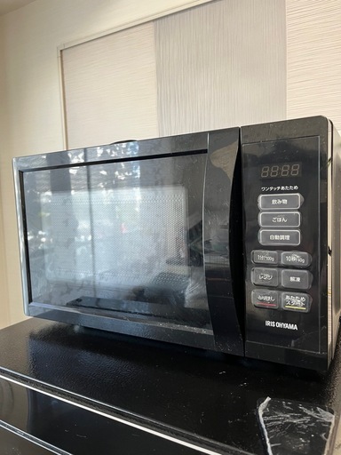 IRIS　OHYAMA家電5点セット(冷凍冷蔵庫、レンジ、全自動洗濯機、炊飯器、電気ケトル)