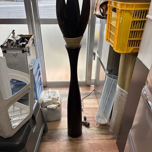 スタンドライト　アジアン家具