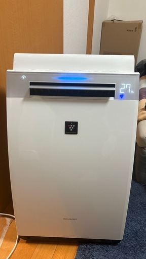 シャープ　SHARP 空気清浄機 加湿空気清浄機 KI-HX75-W 2019年製