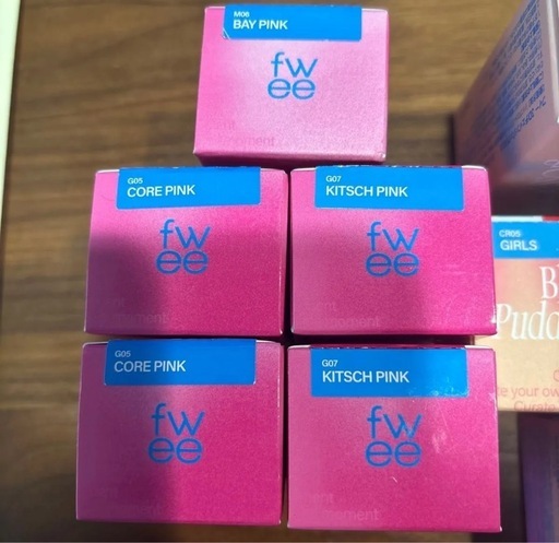 新品★Fwee フィー シーンブラック リップ など 定価1万8000円
