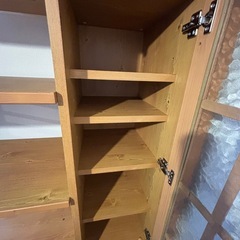 ニトリ　食器棚の画像