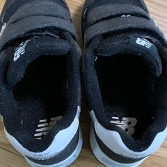 【17.5cm】ニューバランス 313 スニーカー（ブラック）の画像