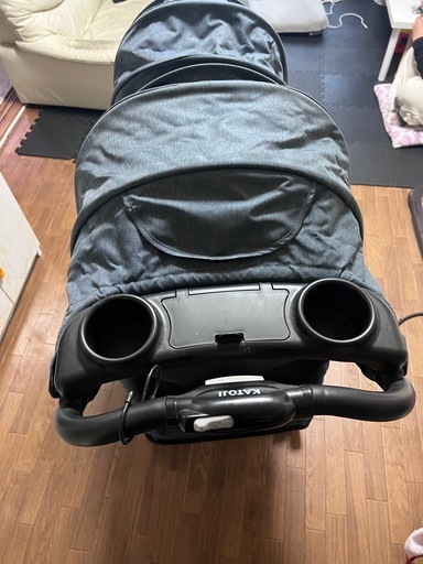 【美品】カトージ 二人乗りベビーカー 二人でゴーDX