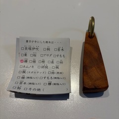 【新品】地産ガチャ 樹木のキーホルダー2 の画像