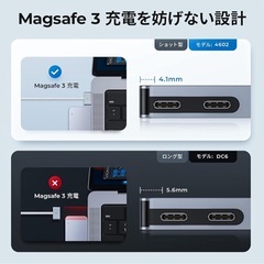 Macbook Air/Pro ハブ 7ポートUSB C 変換アダプタ ドッキングステーション PD充電 超軽量 コンパクト過去の画像