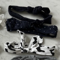 洗濯済み　ベビー　ヘアバンド