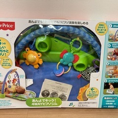 【動作確認済】フィッシャープライズあんよでキックピアノジム　　　の画像