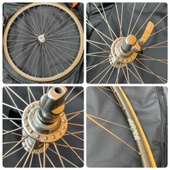 パナソニック FCT03 チタン製カスタムオーダーロードバイク　シーコンSCICON 輪行バイクケース付き      の画像