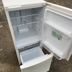 Panasonic 冷蔵庫NR-B14FW-W 138Lの画像