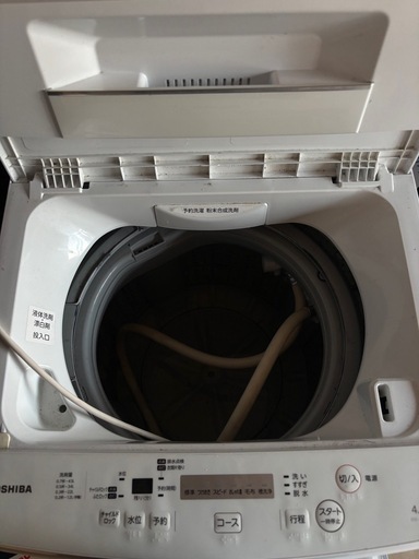 東芝 洗濯機  4.5kg 2017-2018年式 美品