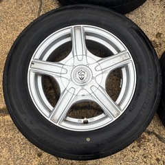 175/70R14 サマータイヤ アルミ付4本 ブリヂストンの画像