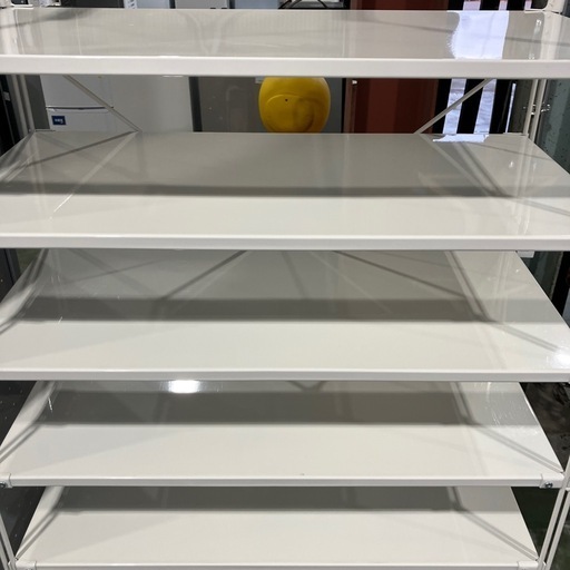 【無印良品/MUJI】8段　八段　収納棚　ラック　白　ホワイト　家具　収納家具　シンプル　キッチン収納　食器棚　シェルフ　本棚　キッチ