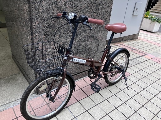 20インチ折り畳み自転車