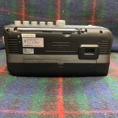 Revo AM/FMラジオ付 カセットレコーダー ADK-RCR100MS 動作確認済みの画像