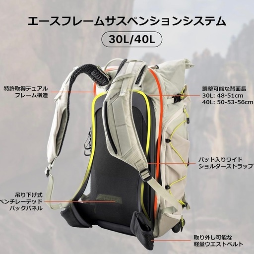 家電 PGYTECH OnePro Ultralight Backpack 40L