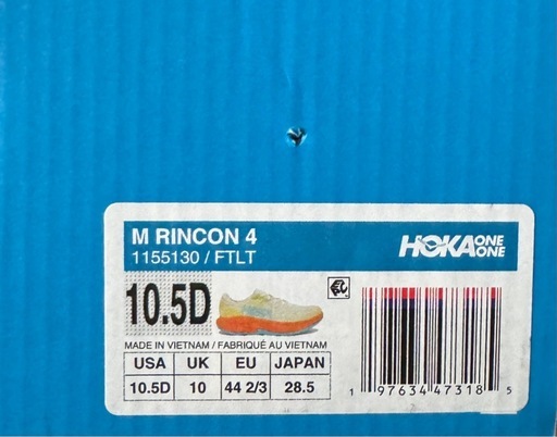 スポーツ HOKA   RINCON4 28.5cm