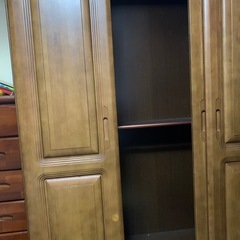 引戸ミラー付洋服タンス   の画像