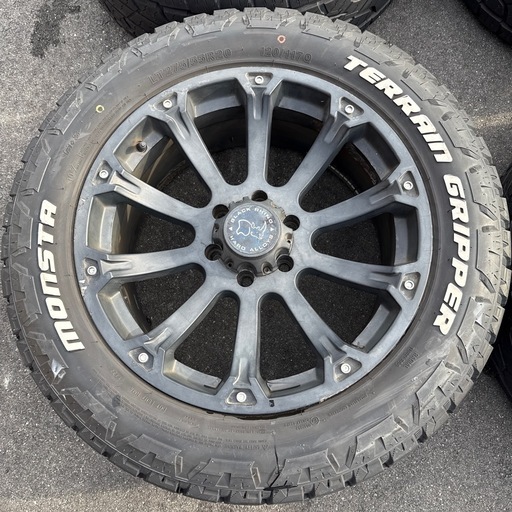 20インチ BLACK RHINO ホイール MONSTAタイヤ セット 20インチ BLACK RHINO ホイール MONSTAタイヤ セット