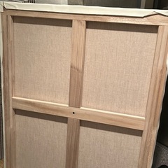 F30号　貼りキャンバス× 2　描き込み有の画像