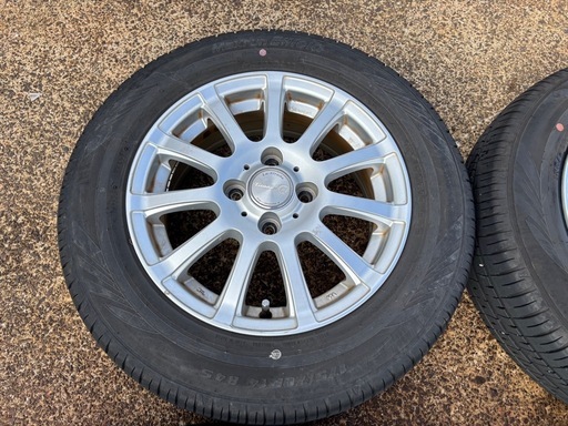 175/70R14 サマータイヤ アルミ付き4本セット フィット ノート
