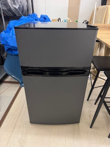 【美品】MAXZEN 冷凍冷蔵庫 85L ブラック｜省スペース・一人暮らしに最適 