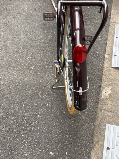 中古自転車　24インチ　茶色　ブラウン
