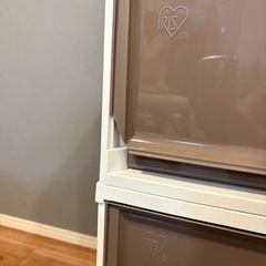 アイリスオーヤマの収納ボックス3個の画像