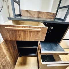 【決定】レンジラック　食器棚の画像