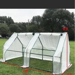 新品
★屋外温室 ビニールハウス の画像
