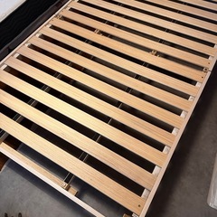 セミダブル　すのこベッドフレームの画像
