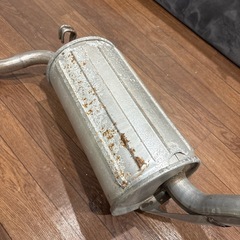 三菱EKスポーツ　純正マフラー
の画像