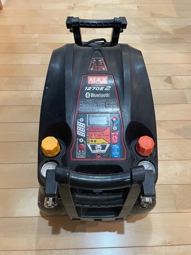 値下げ！MAX　エアーコンプレッサー 高圧/常圧 : AK-HL1270E2 Bluetooth