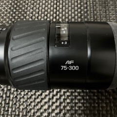 MINOLTA一眼レフカメラ22-80/AF-75-300レンズセット！の画像
